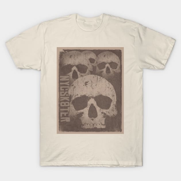 skull T-Shirt by martian